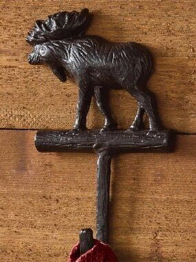 Moose Cast Iron Hook